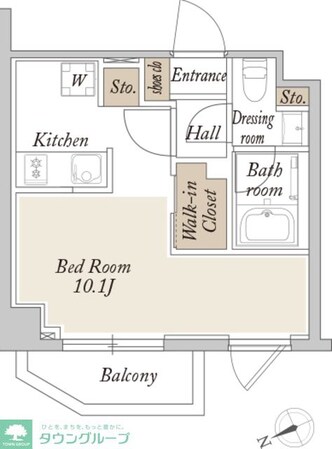 ORSUS新江古田の物件間取画像
